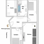 Apartmán Traumhaftes Zooviertel - Naehe Dus & Dortmund & Koeln & Essen Wuppertal