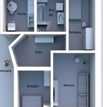 Traumhaftes Zooviertel - Naehe Dus & Dortmund & Koeln & Essen * Wuppertal